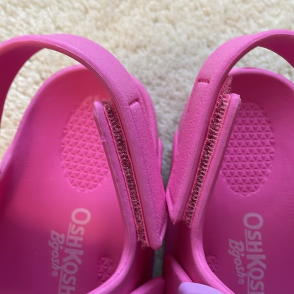 OSH KOSH B'GOSH Girls Sz 1Y NWT Pink Casual Play Sandal - Picture 9 of 11